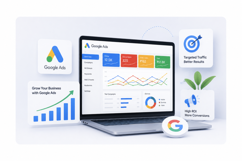 Google Ads agency for targeted traffic and better conversions